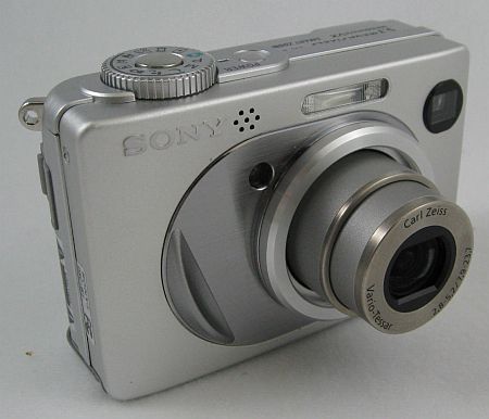 SONY Cyber shot DSC W1 5.1 MP Digital Camera ASIS NOBOX 027242649057 