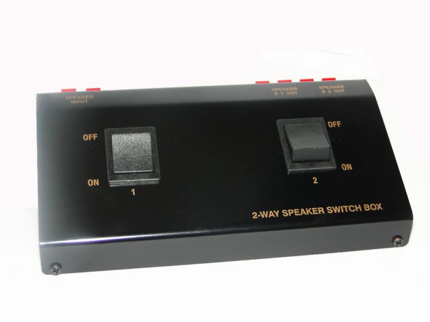 High Power 2 Way Stereo Speaker Switch  