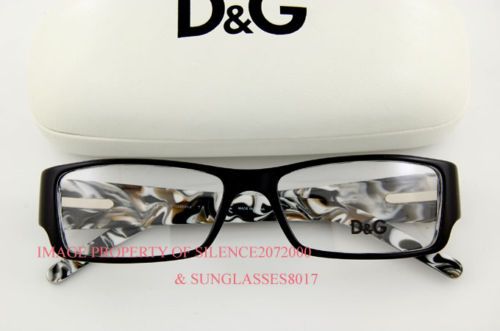 Brand New D&G Eyeglasses Frames DD 1150 765 BLACK Men  