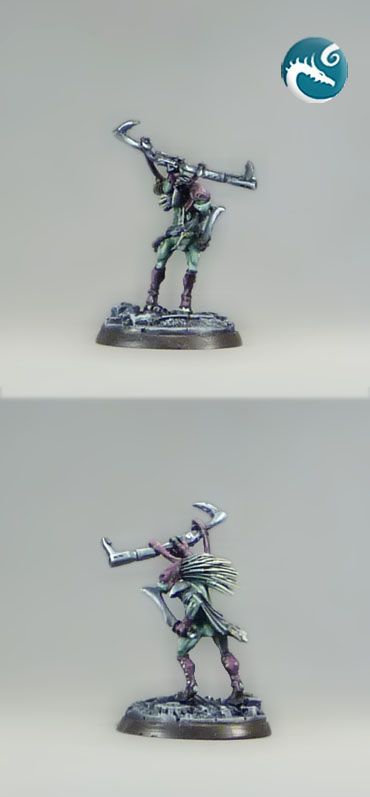 WARHAMMER 40K  TAU  KROOT SHAPER  PRO PAINTED  