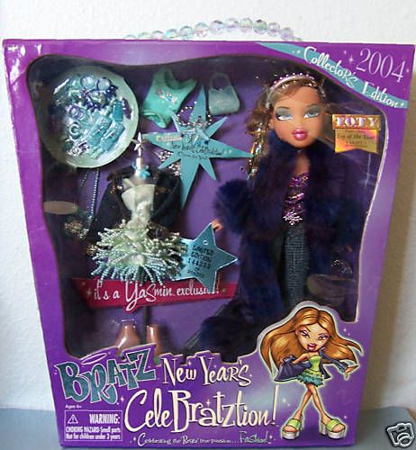 Bratz 2004 New Years Celebratztion Yasmin Doll NRFBB  