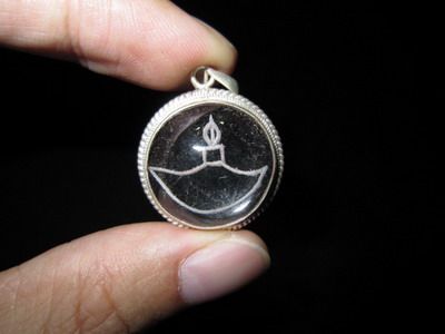 Exquisite Nepal Himalayas Vajra Kartika Silver Pendant  