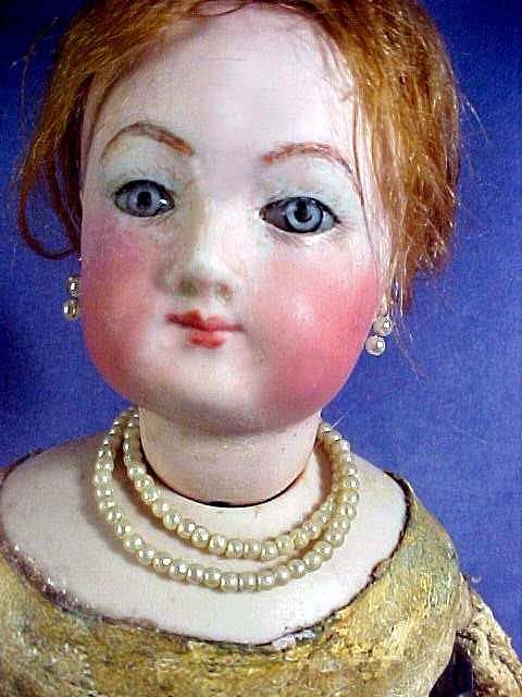 LOW PRICE  16in French Fashion doll(Poupee Peau)Paperweight eyes,kid 