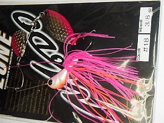 Evergreen Spinner Bait D Zone 3/8oz TW 18 Hot Pink  