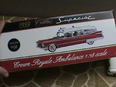 Precision Miniatures 1959 Cadillac Superior Crown Royale Ambulance (1 