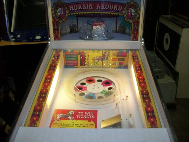 Seidel Horsin Around redemption arcade game coin op  