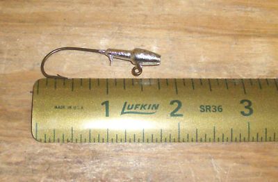 BULLET HEAD JIGS 1/8 OZ SIZE 1 630 HOOKS 60 PACK  