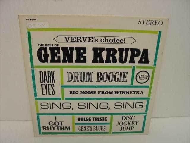 Gene Krupa The Best of Drum Boogie I Got Rhythm R VG C VG (LP 7260 