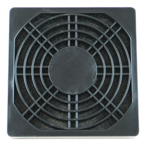 2x 120mm Black Dustproof DC Fan Dust Filter Grill PC  