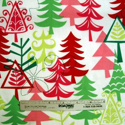 Michael Miller~YULE TREES~Holiday Quilt Fabric /Yd  