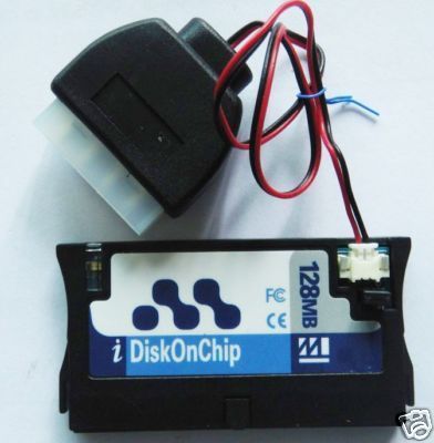 128MB DOM Disk On Module 40/44 Pin IDE Flash M SYSTEM  