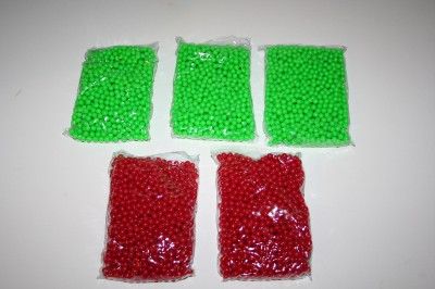 5000 Airsoft Plastic BBs 6mm 0.12g .12 BB BBs 1000 x 5  