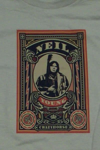 NEIL YOUNG all sizes new T SHIRT S M L XL rock  