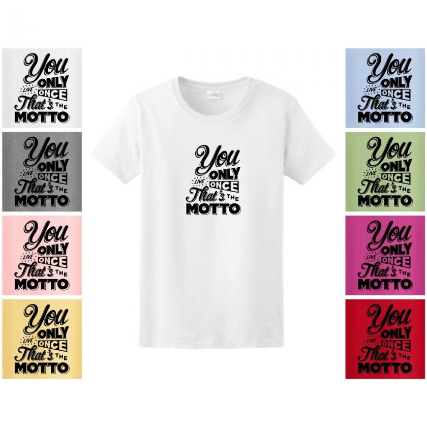 YOLO Ladies T shirt Drake Weezy Ross Shirt YMCMB OVO Take Care Hip Hop 