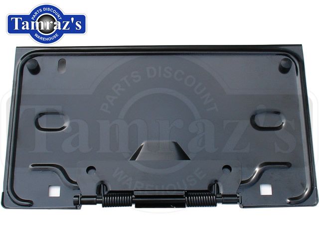 71 73 BOP & C Rear License Plate Bracket Gas Fuel Door New  