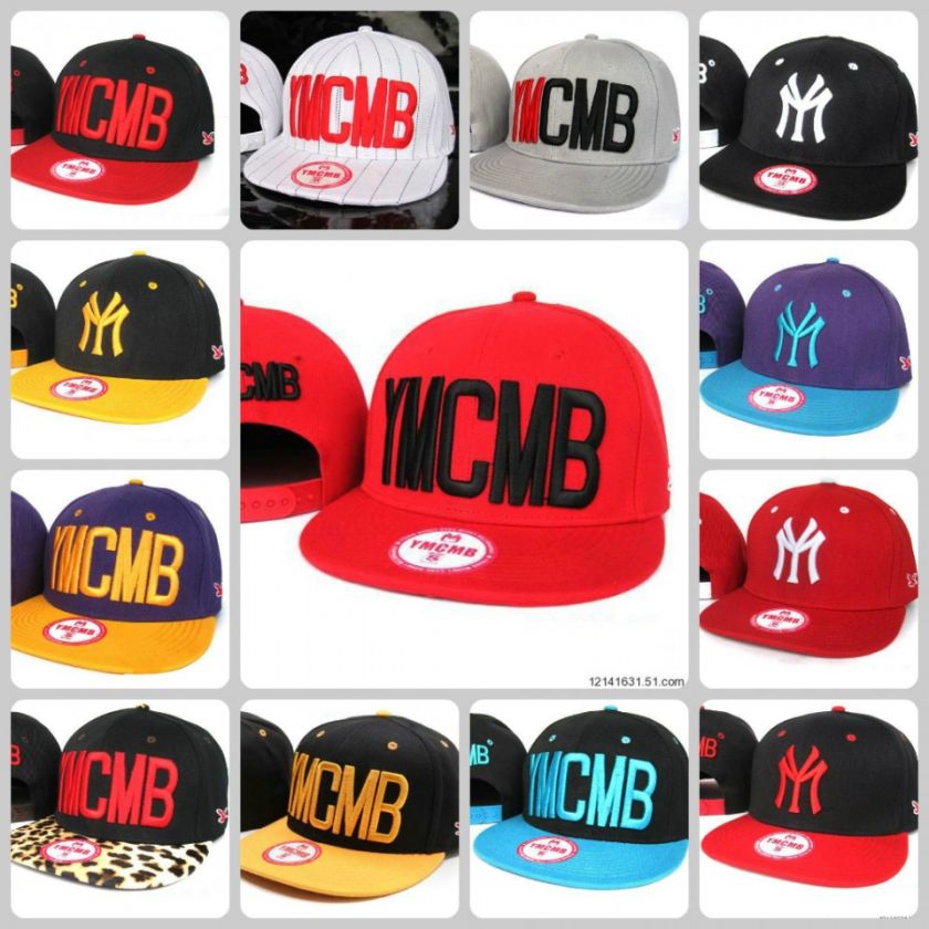 New Fashion YMCMB Snapback Hats adjustable Baseball Cap Hip Hop 15 