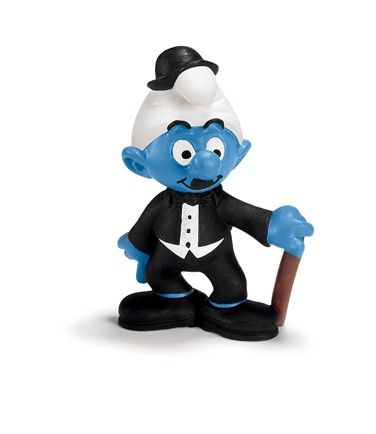 item 20716 actor smurf size in cm l x w