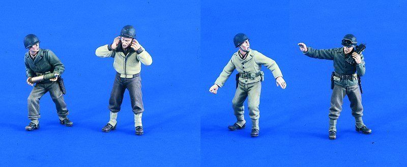 Verlinden 135 US Gun Crew WWII (4 Figures), item #2190  