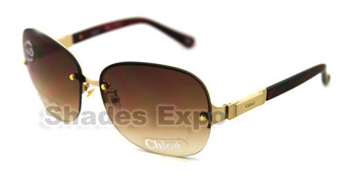 NEW CHLOE SUNGLASSES CL 2215 BURGUNDY CO3 AUTH  