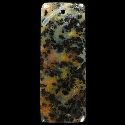 One gorgeous petrified wood opal pendant bead. You will receive the 