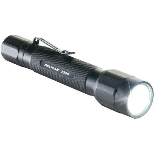 Pelican 2360 LED Tactical High Beam Flashlight   110 Lumens   Black 