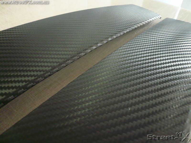 CF 240SX RPS13 Nismo 3M Di Noc Carbon Fiber Pillar WRAP  