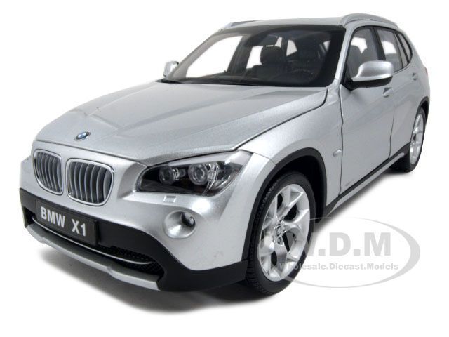 BMW X1 E84 SILVER 118 KYOSHO DIECAST CAR MODEL  