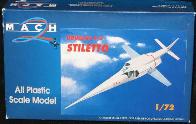 72 Mach 2 DOUGLAS X 3 STILETTO *MINT*  