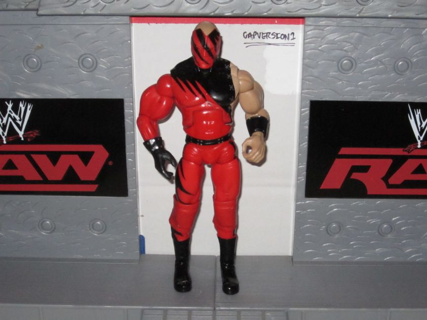 WWE MASKED KANE JAKKS DELUXE CLASSIC AGGRESSION WRESTLING FIGURE 