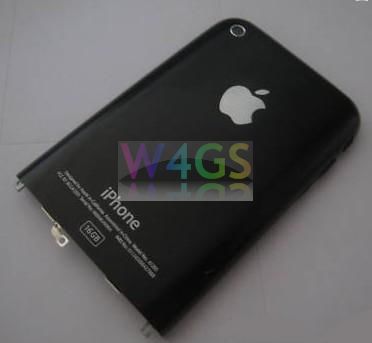 Battery Back Housing Cover for Apple iPhone 2G Black  