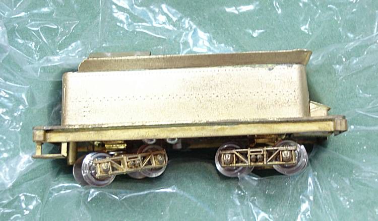 Solid Brass HOn3 Narrow Gauge Mogul Engine & Tender by Far East 