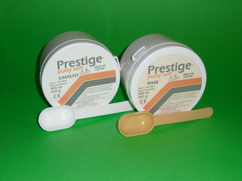   Material Putty Soft VPS A Silicone 300ml base+300ml catalyst  