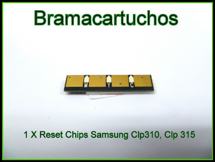   CHIP PARA CARTUCHO SAMSUNG CLP 315 310 CLX 3175 CLT 4092 S/E CLX 3170