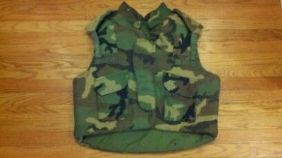 US Military Surplus Flak Jacket / Body Armor, Fragmentation Protective 