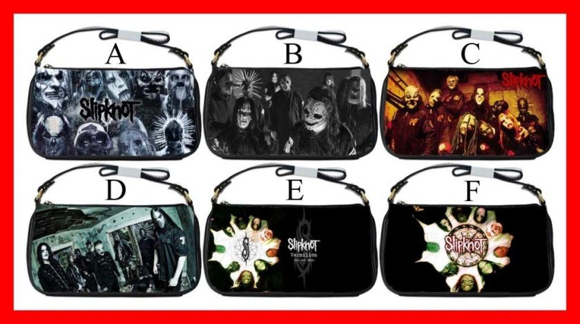 Slipknot Metal Rock Band Shoulder Clutch Bag #PICK1  