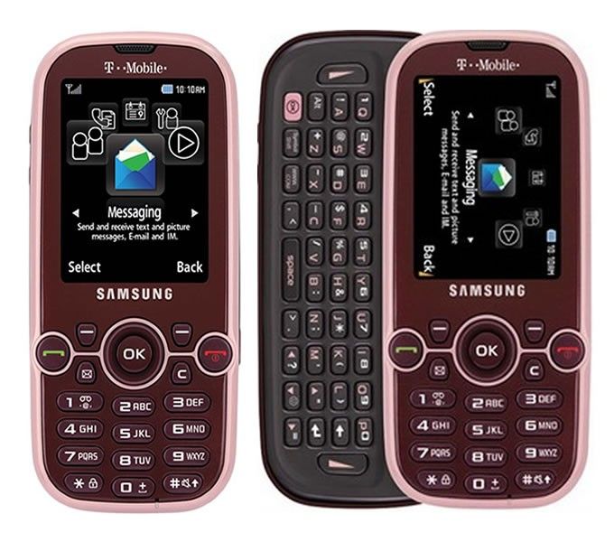   SGH T469 Gravity2 BERRY MAUVE T Mobile 3G Cellular Phone  