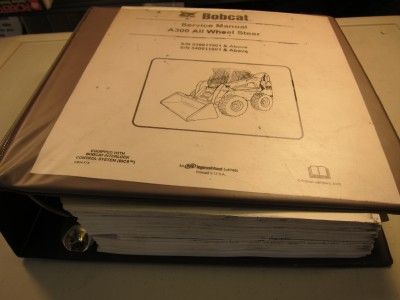 BOBCAT A300 Skid Steer All Wheel Loader SERVICE MANUAL  