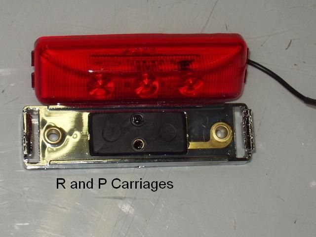 by 4 Inch Red LED Clearance Light Kit, Trailer Truck  