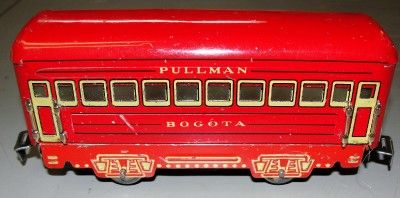 MARX TRAINS LIGHTED BOGOTA PASSENGER CAR WITTH LITHO BASE [721]  