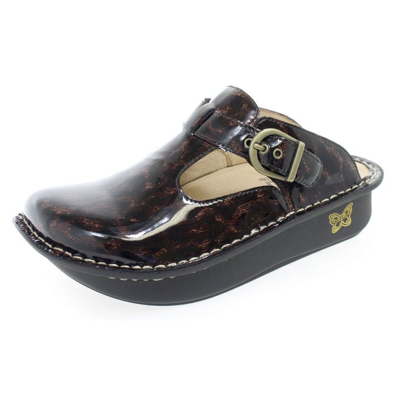 Alegria Classic Womens Clog, 407 (Patent Tortoise), ALG 407