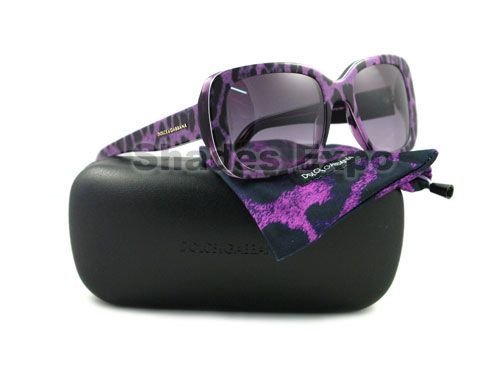 NEW DOLCE&GABBANA SUNGLASS DG 4101 PURPLE DG4101 1751/8  