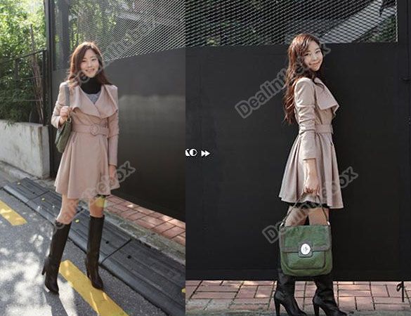 2011 New Women Korean Fall winter Shitsuke Golilla woolen cloth Coat 