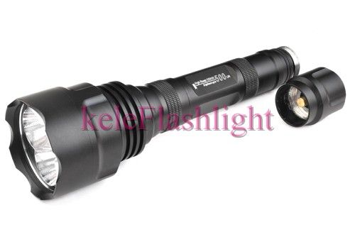 TrustFire 500L White Red Green 3M CREE LED Flashlight  