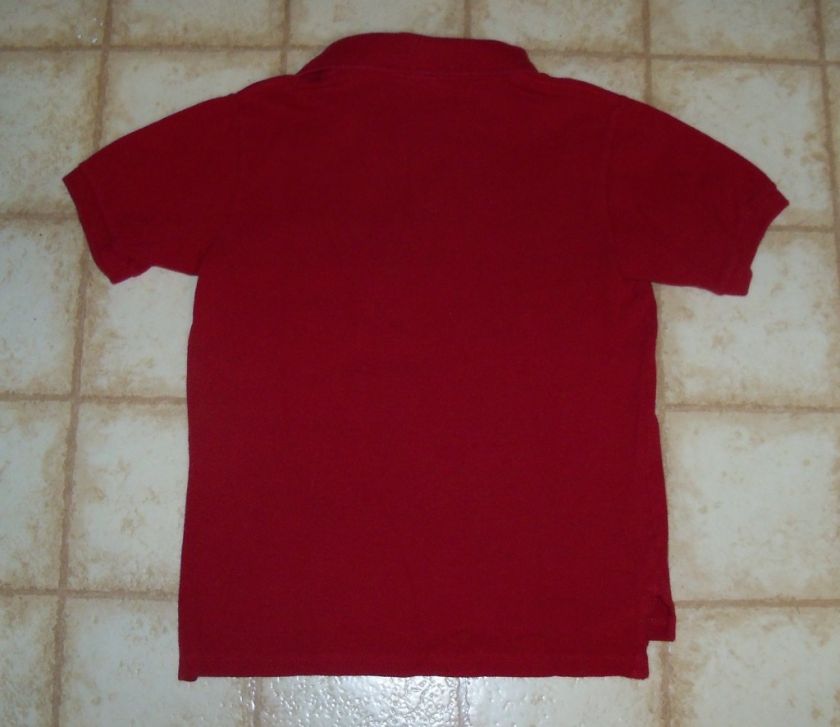 Boys Size 6 Ralph Lauren Red Polo  