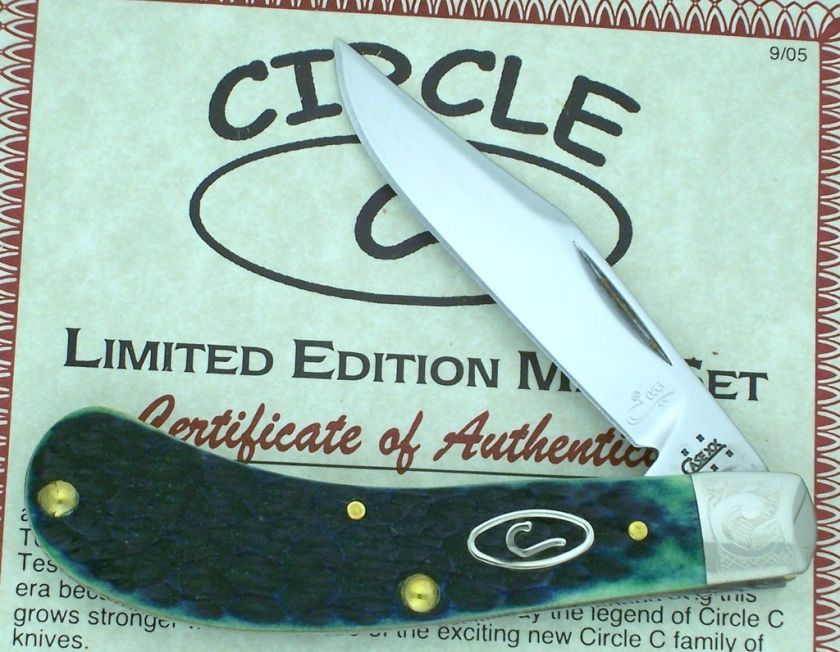 CASE XX MINT SET 1/250 SCROLLED BOLSTERS SADDLEHORN KNIFE TB61110 SS 