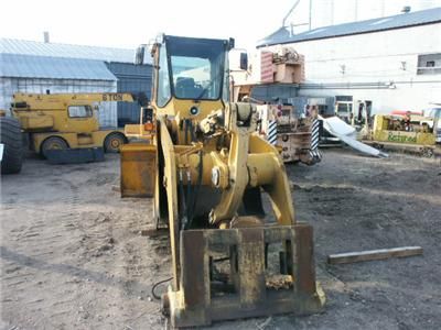 JOHN DEERE 644E FRONT END WHEEL PAY LOADER NEEDS WORK BUT RUNS  