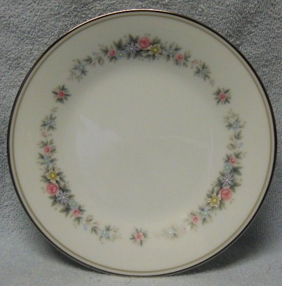 NORITAKE china CYNTHIA 6666 pattern BREAD Plate  