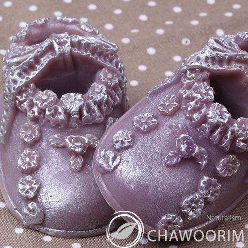 Lace shoes 05 3D Silicone Soap mold Candle Mold Soap making Candle 