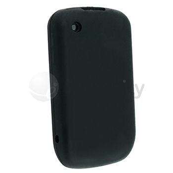 For Blackberry Curve 8520 8530 3x Gel Skin Case+Guard  