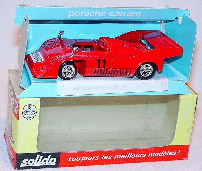 Solido 143 PORSCHE 917 CAN AM UNIROYAL RACING Car MIB  